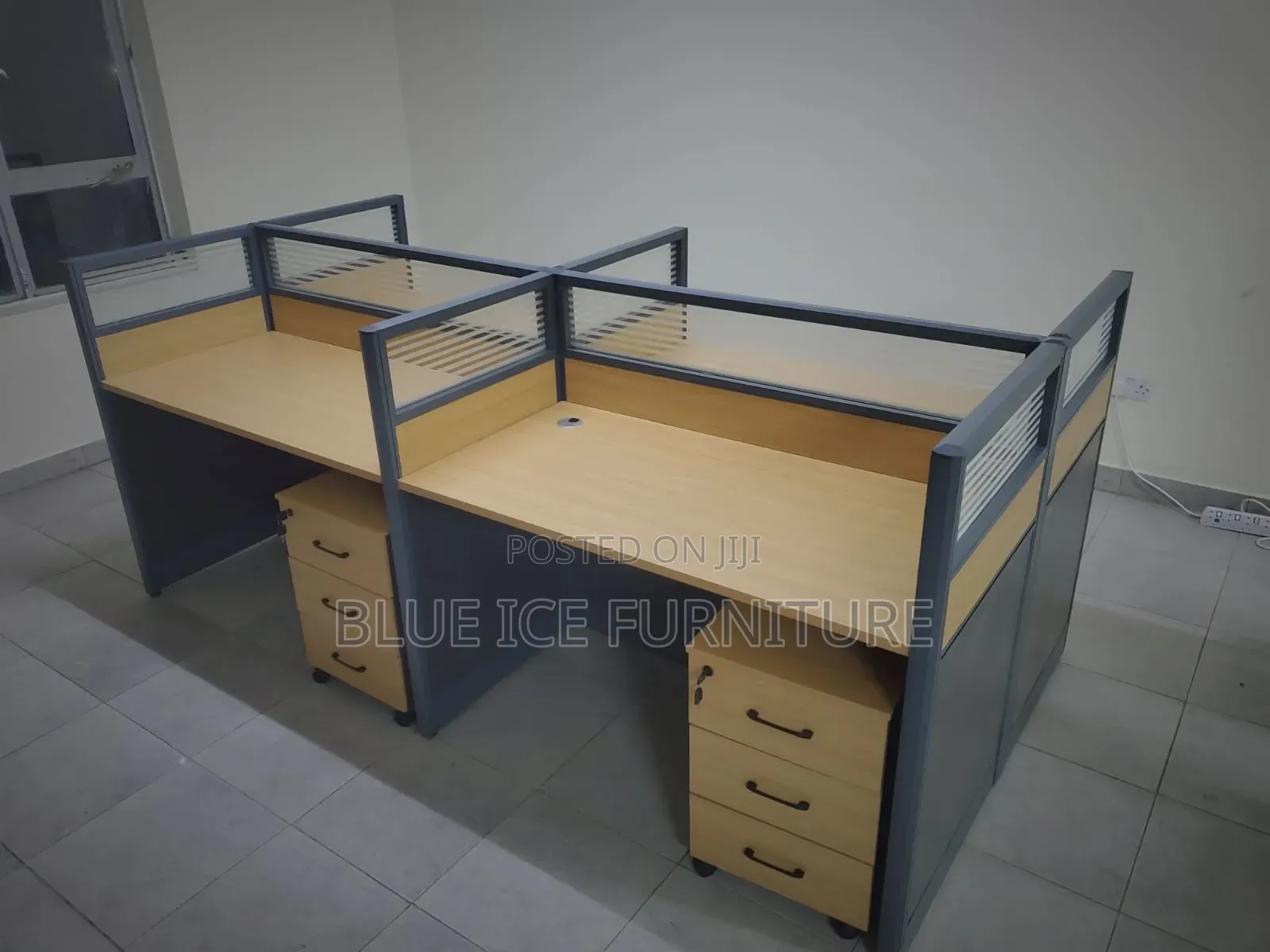 Working Station 4 Way With Drawers