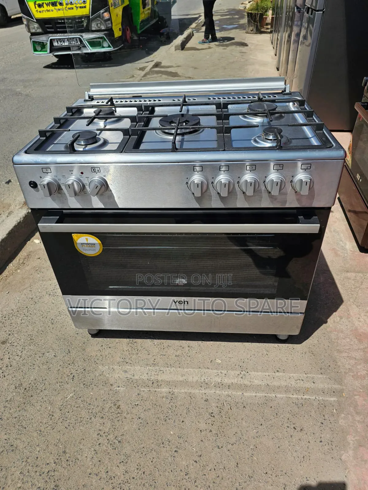 Von 5burner All Gas Cooker