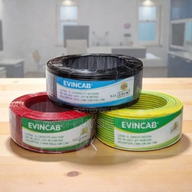 Dependable 2.5mm Single Core PVC Electrical Wiring Cable