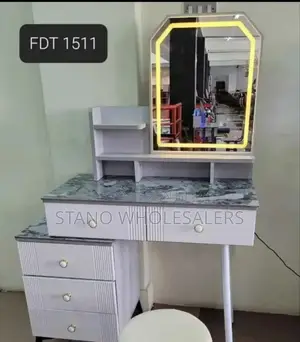 Portable Dressing Table With a Mirror