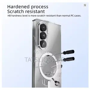 Samsung Galaxy Z Fold 7 Clear Transparent Case Cover