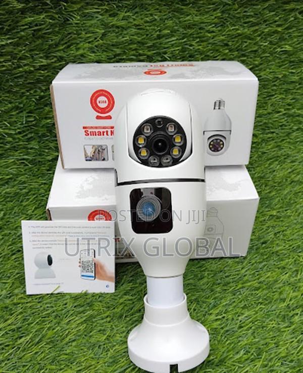 Mini Bulb Ptz Camera Dual Lens Wireless - main view