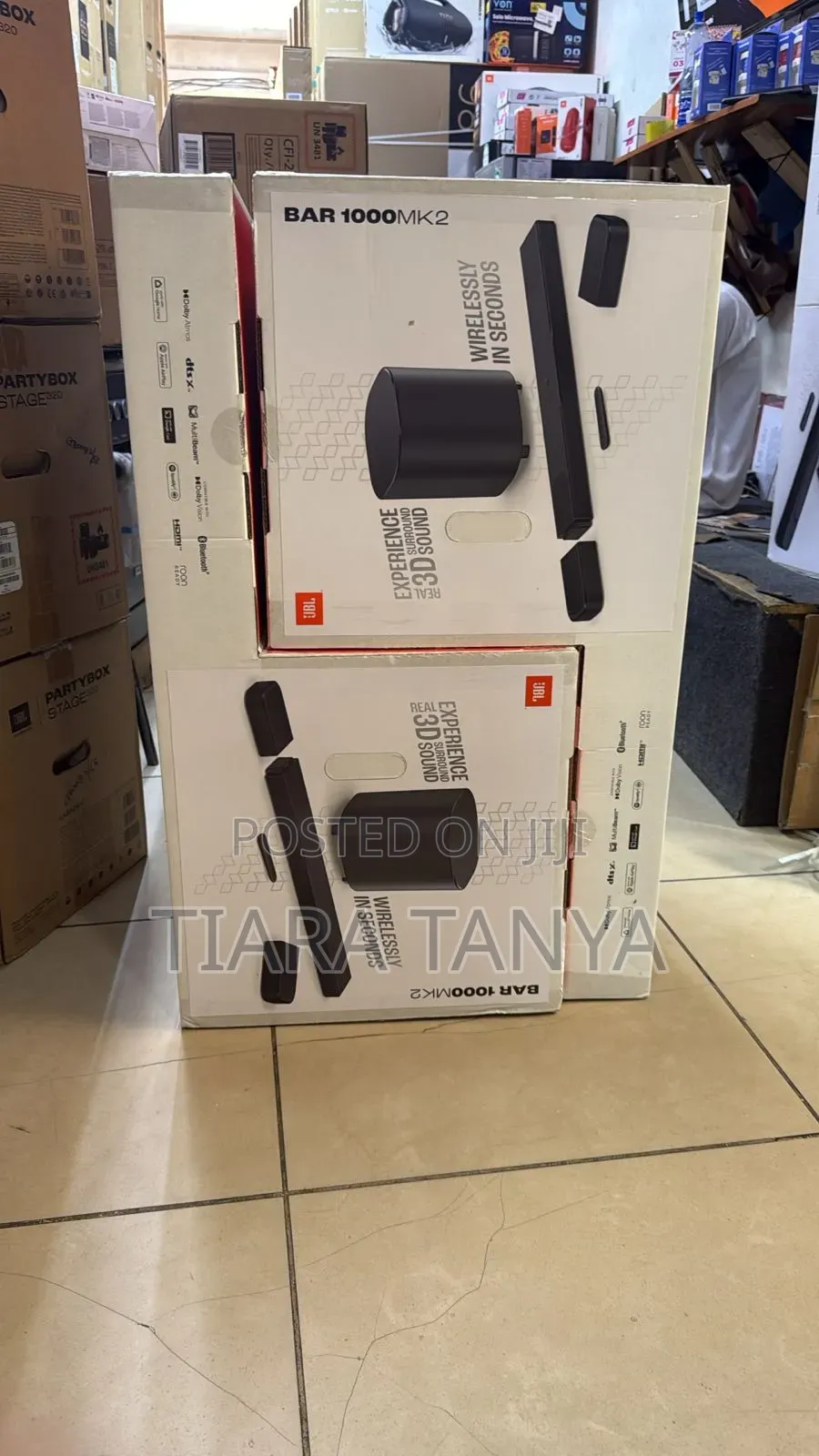 JBL Bar 1000mk2 7.1 4 960w Wireless Soundbar