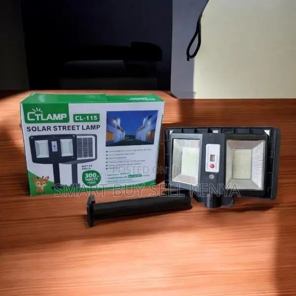 Ctlamp 300w Remote Control Solar Light High Performance