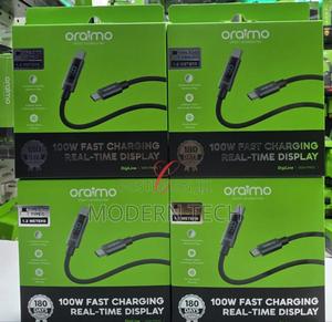 Oraimo Digiline 100w Type-C to Type-C Data Cable With Display - main view