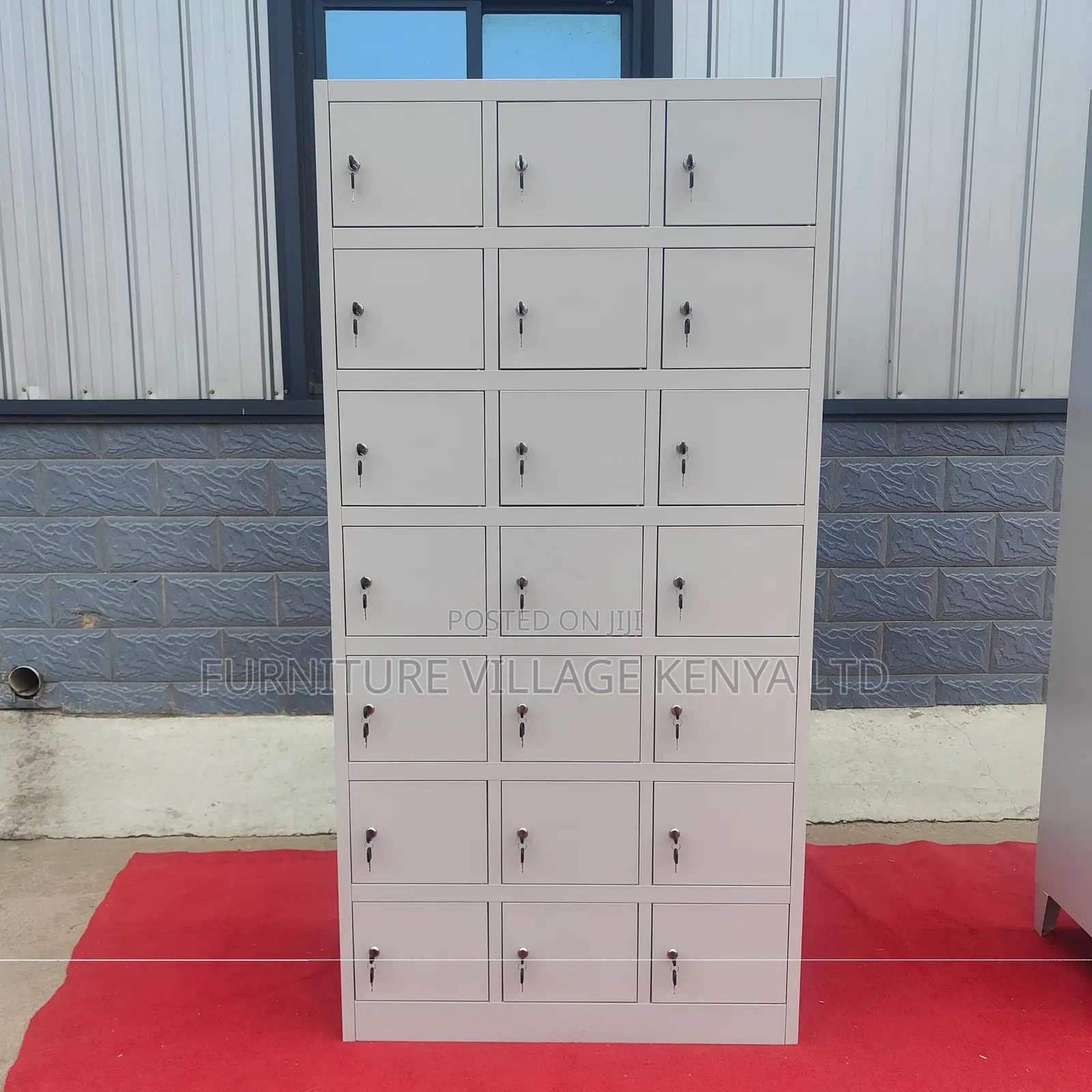 15-lockers Steel Office Cabinet