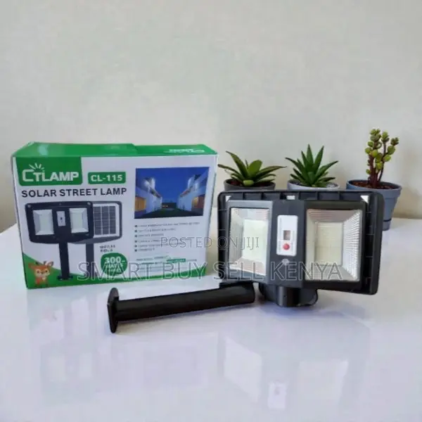 Ctlamp 300w Solar Light Energy Saving High Durability