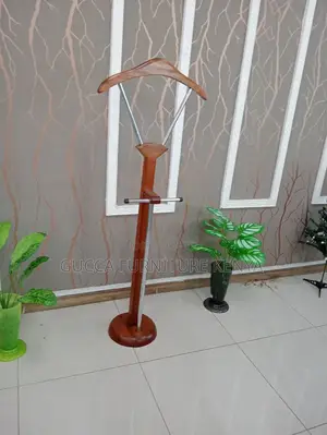 Executive Mahogany Office Coat Hanger