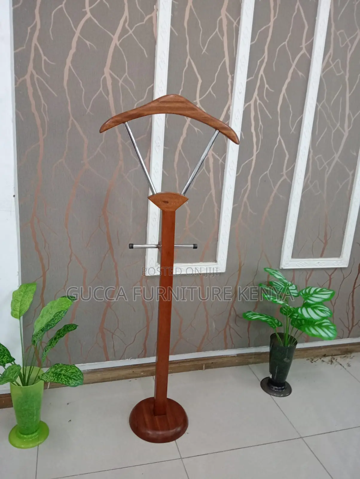 Executive Mahogany Office Coat Hanger