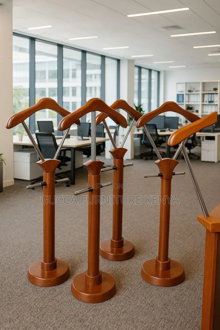 Executive Mahogany Office Coat Hanger