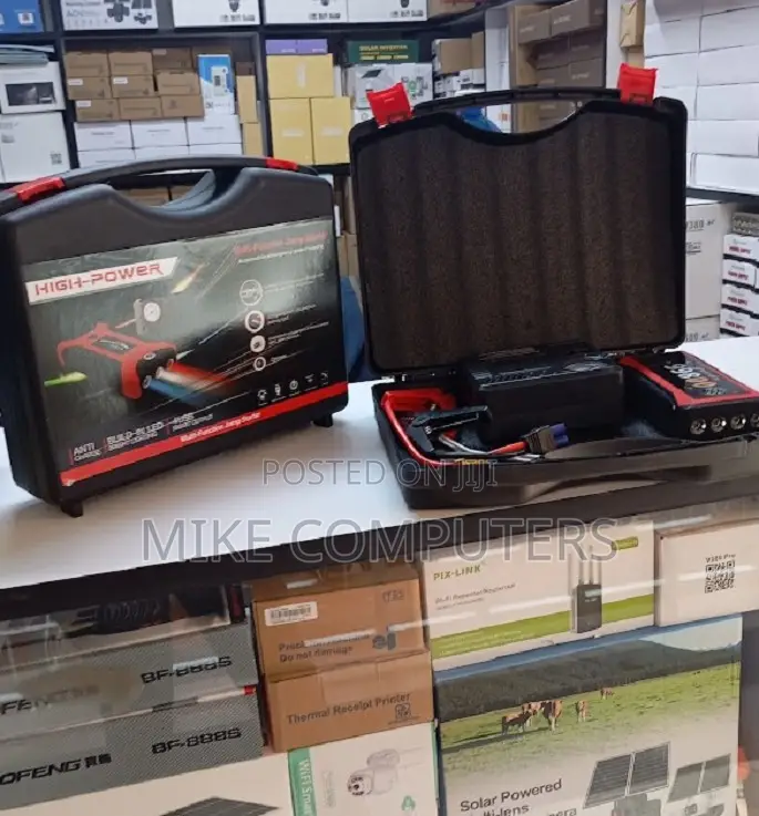 Ump Starter With Inflator, Power Bank, and Emergency Road Kit