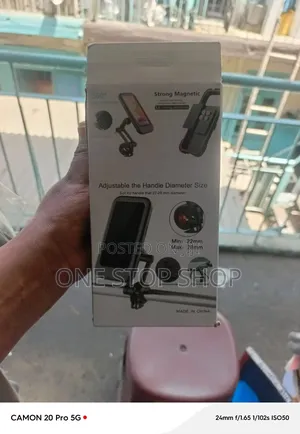 Motorbike Handle Bar Mount Waterproof Phone Holder