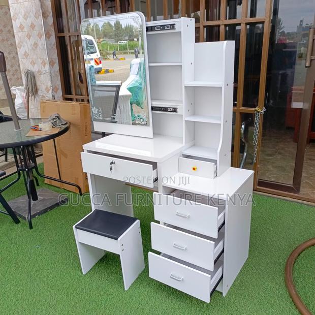 Imported White Vanity Make Up Dressing Table - thumbnail 3