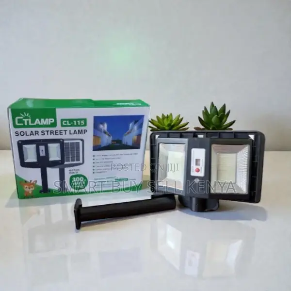 Ctlamp 300w Solar Security Light Long Term Reliability