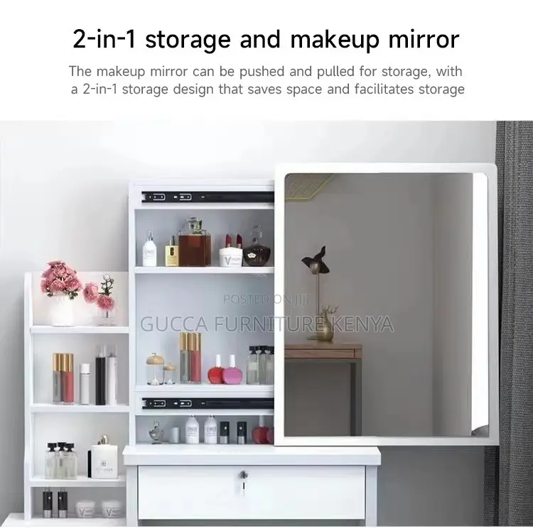 Imported White Vanity Make Up Dressing Table