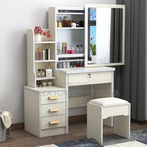 Imported White Vanity Make Up Dressing Table - thumbnail 11