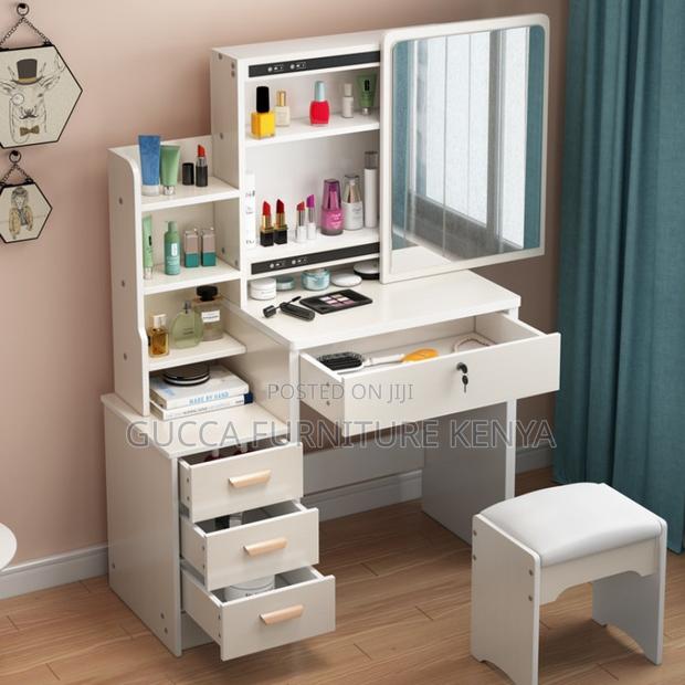 Imported White Vanity Make Up Dressing Table - thumbnail 13