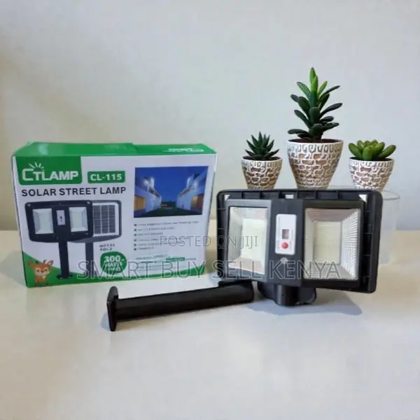 Ctlamp 300w Motion Sensor Solar Light Premium Build