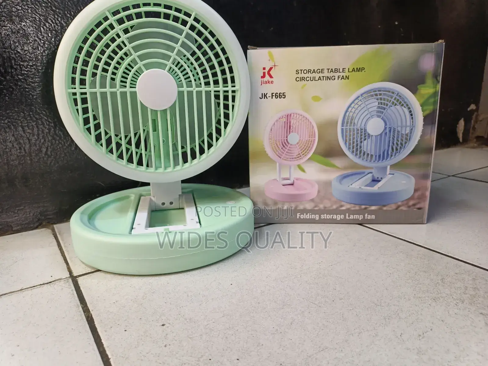 Rechargeable Fan Folding .Folding Storage Lamp Fan