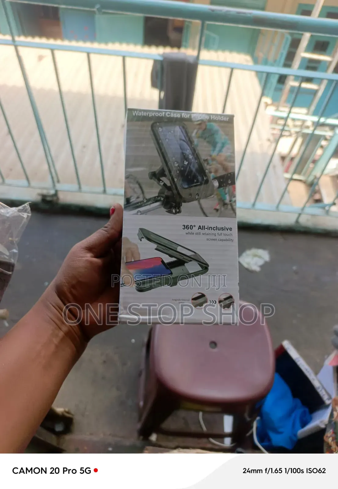 Fully Waterproof Abs Material Bike Phone Holder