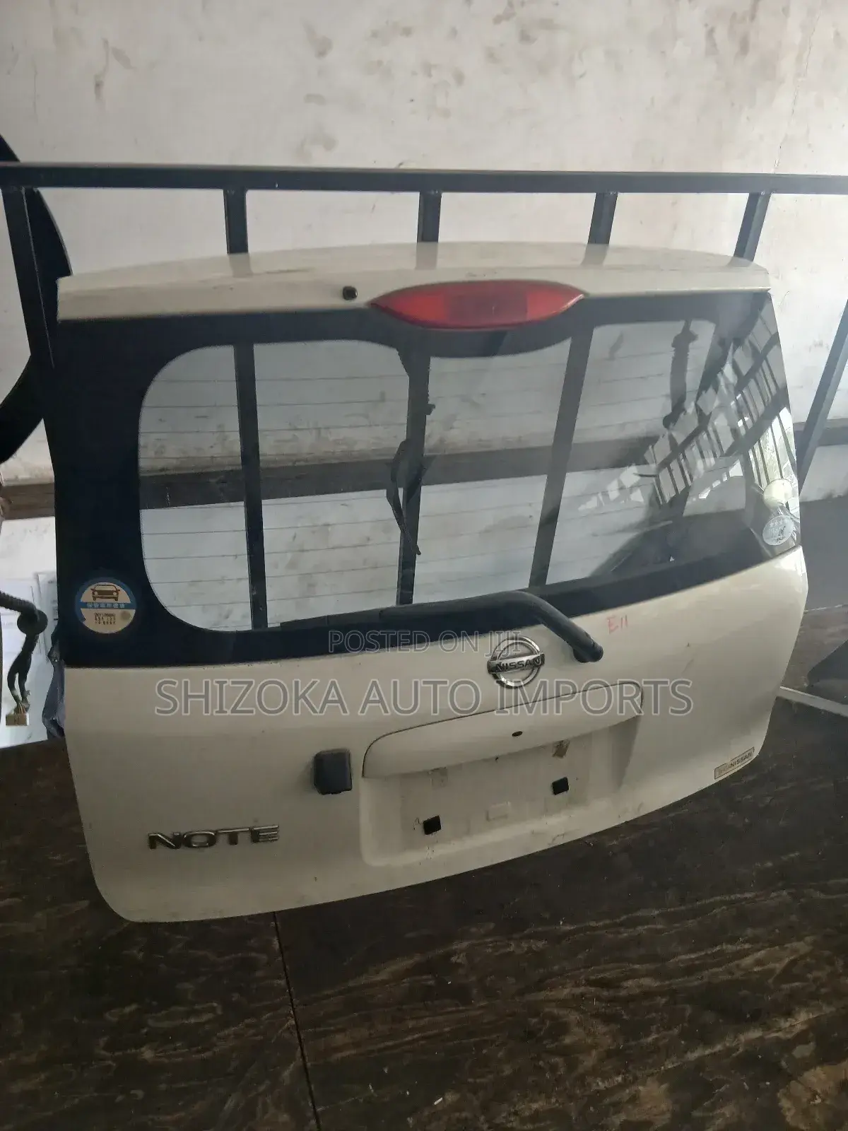 Nissan Note E11 Tailgate / Boot Door 2005–2012 Original Ex-Japan