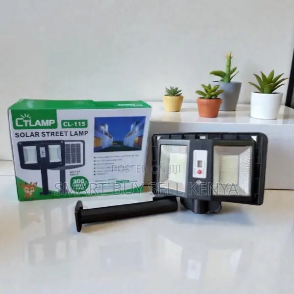 Ctlamp 300w Dusk to Dawn Motion Sensor Solar Street Light