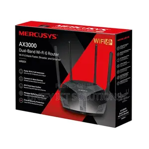 Mercusys Ax3000 Wireless Dual-Band Wi-Fi 6 Router - Tl-Mr80x