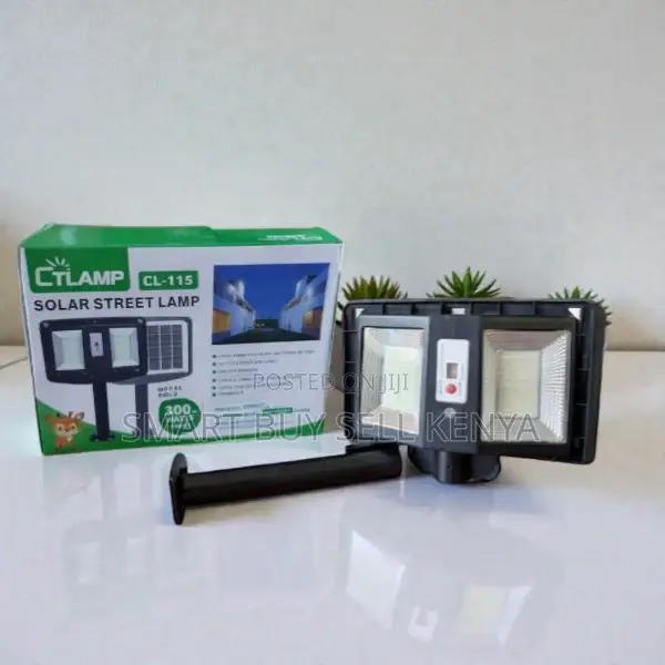Ctlamp 300w Built-in Motion Sensor Reliable Quality Solar Street Light