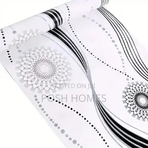 Black and White Self Adhesive Wallpapers