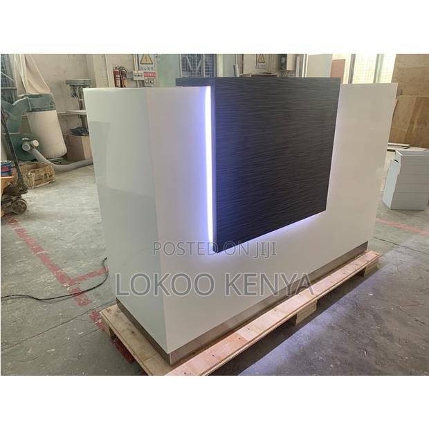 Reception Desk; 1.2 M Customised Modern Designed Reception Table - thumbnail 4