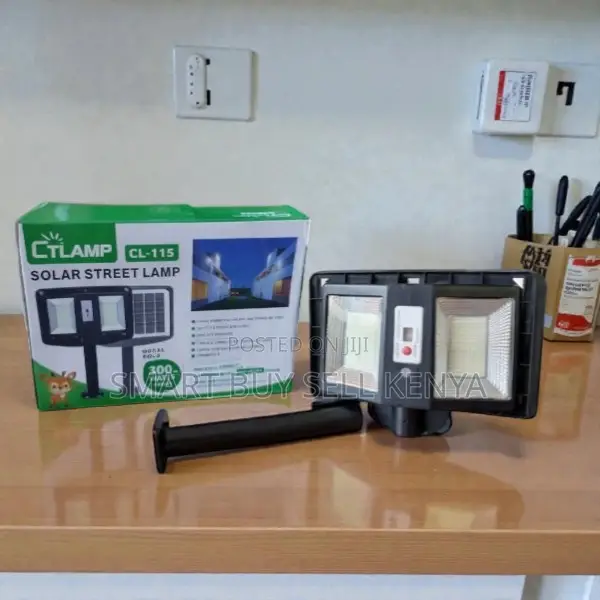 Ctlamp 300w Outdoor Security Motion Sensor Premium Solar Street Light
