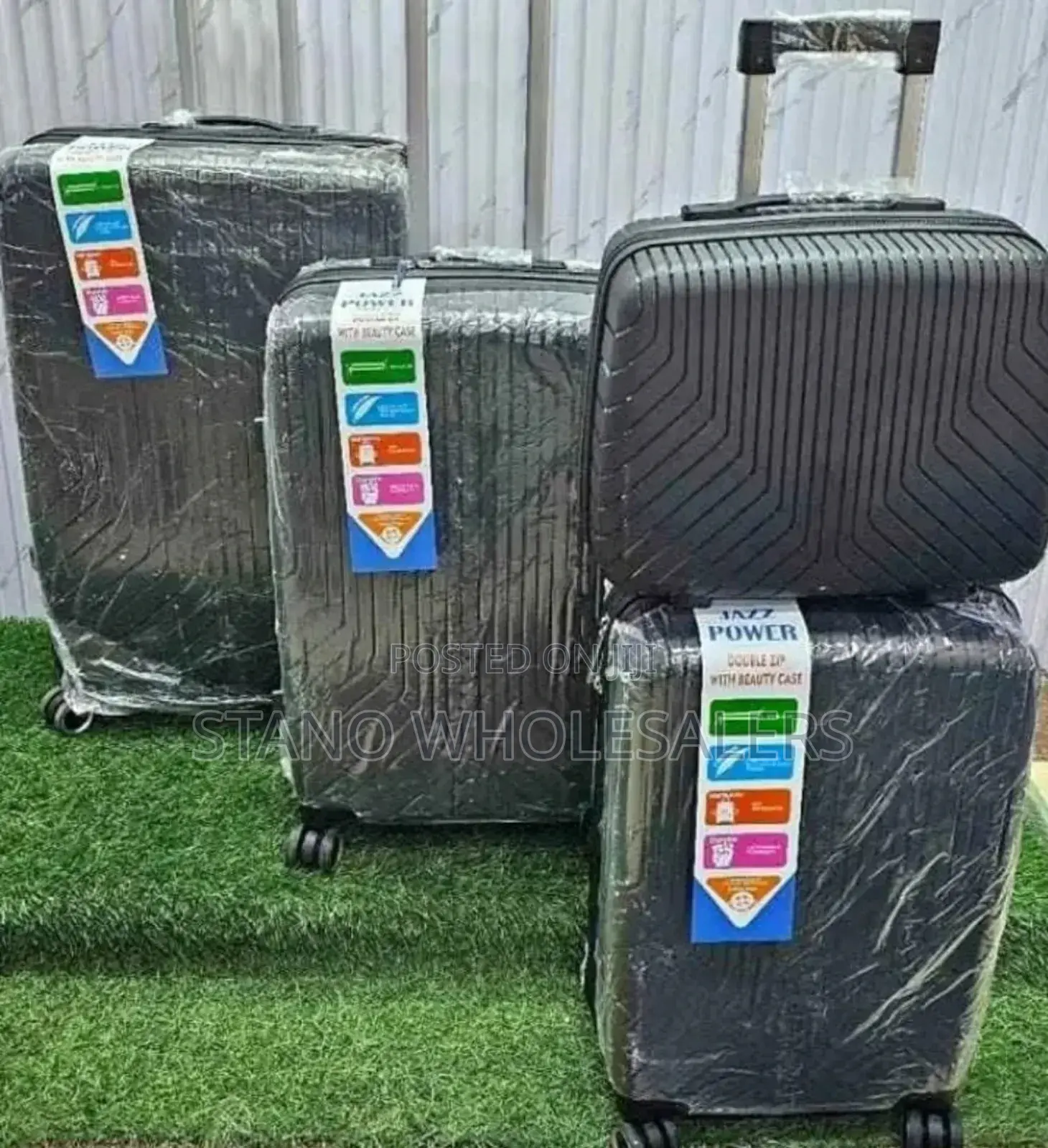 Restocked 4 in 1 Rubber Suitcase D/87