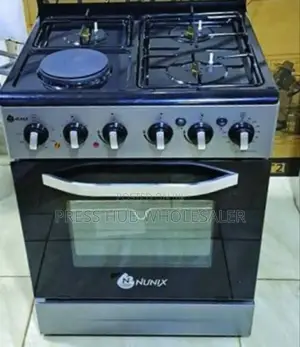 Nunix 60x60cm Free-Standing Cooker
