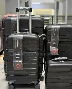 Size 4 Unbreakable Rubber Suitcase Black