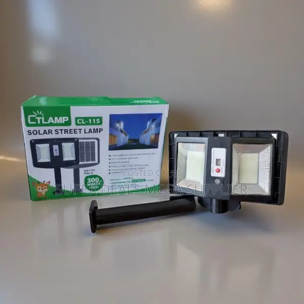 Ctlamp 300 Watts Outdoor Solar Light Energy Saving Durable