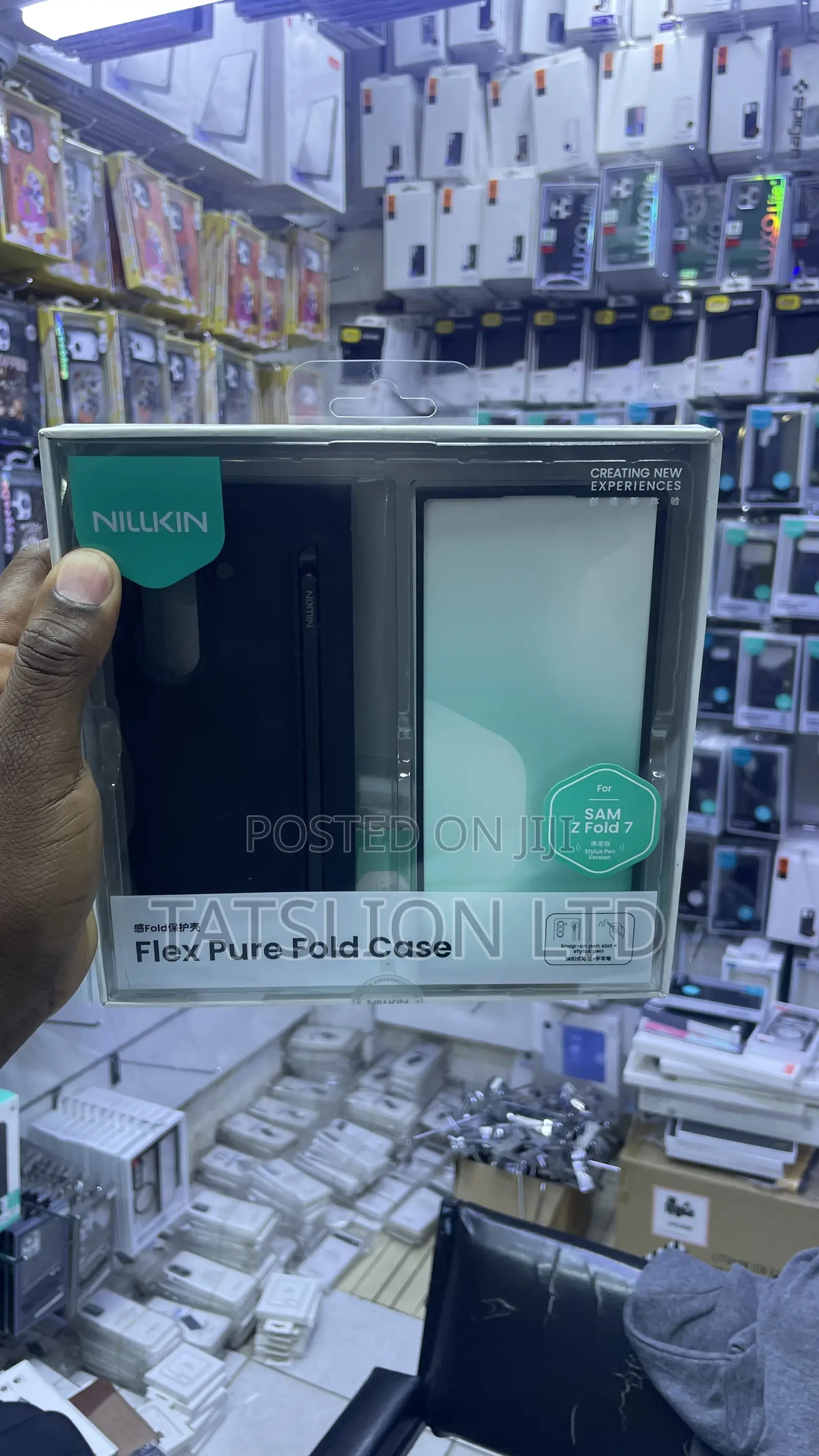 Samsung Z Fold 7 With Pen Cover Case