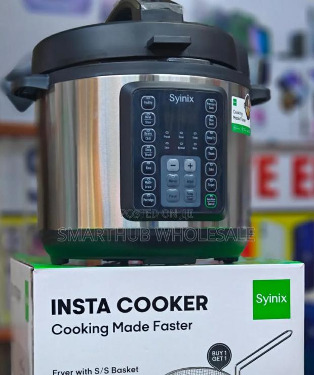 Syinix 6l Pressure Cooker - main view