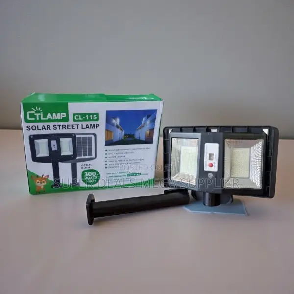 Ctlamp 300 Watts Led Solar Street Light Quality Ensured