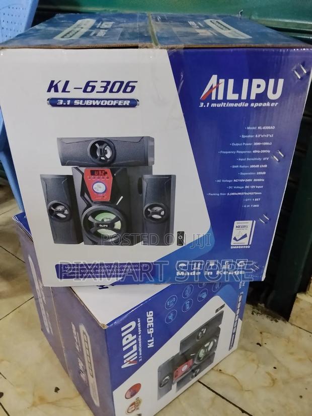 Ailipu 3.1 Ch Home Theater Multimedia Speaker System With Woofer - main view