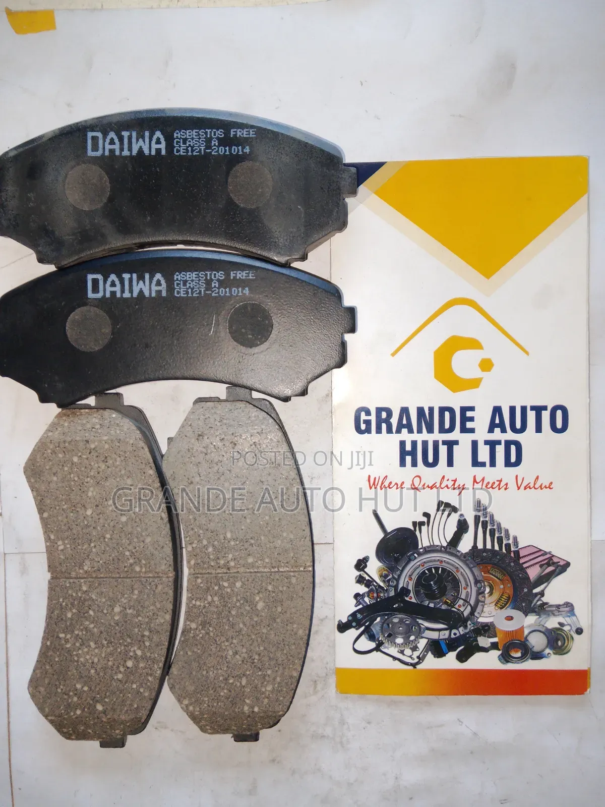 Front Brake Pads for Nissan Vanette (Daiwa Brand)