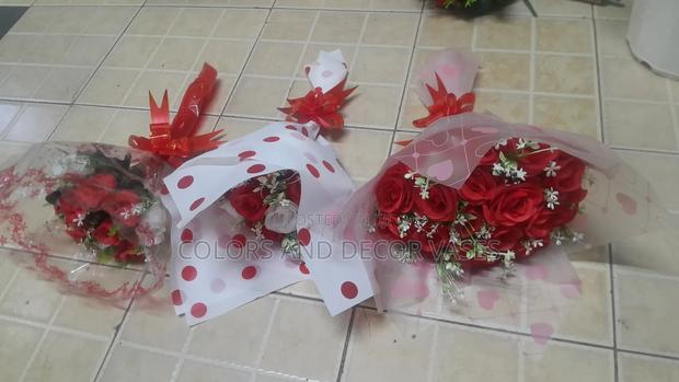 Valentines Flowers Bouquet Artificial KSH 500-1500 - main view