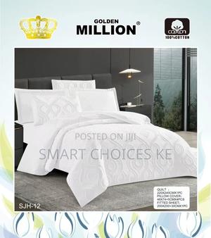 6pcs Tufted Cotton Duvet Cover Set - main view