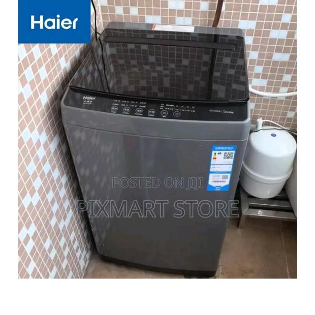 Haier 8kg Full Automatic Top Load Washing Machine – Efficient Easy - main view