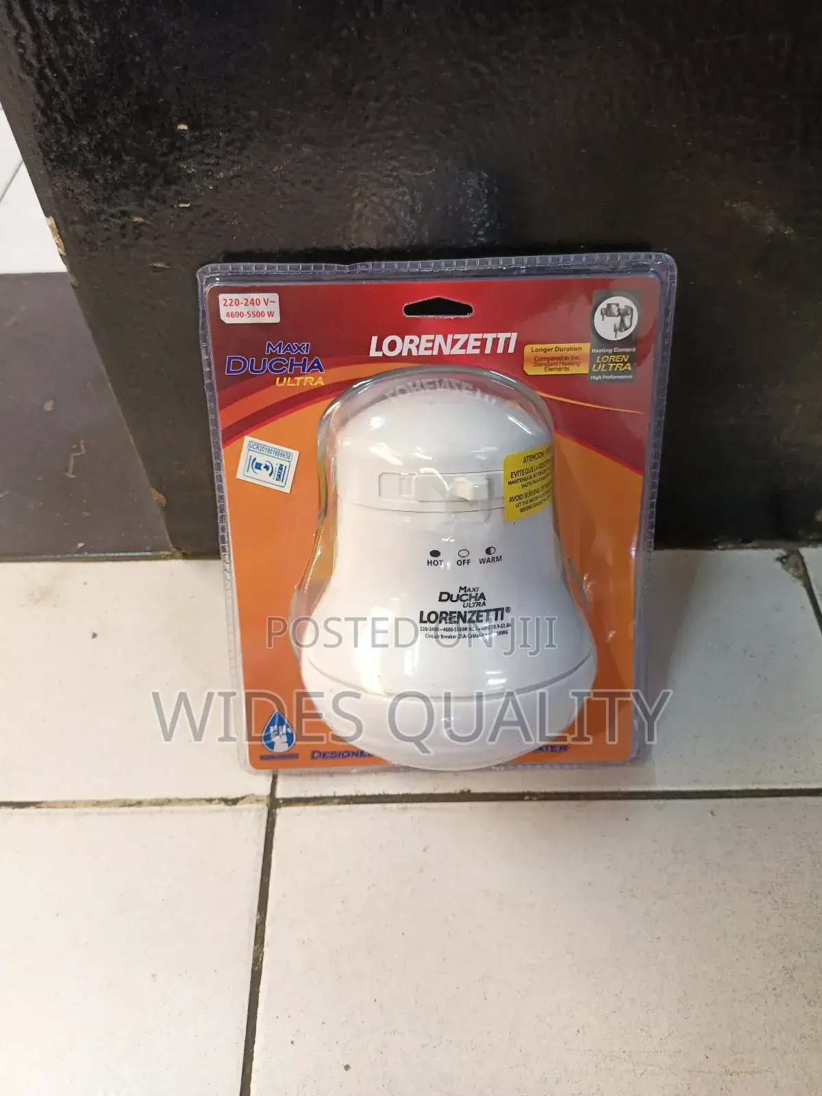Lorenzetti Maxi Ducha Ultra Instant Electric Shower Head