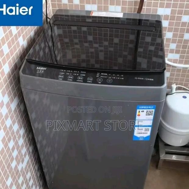 Haier 8kg Top Load Automatic Washing Machine With Smart Wash Cycles - main view