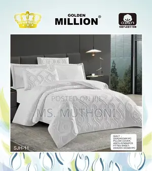 Premium 6pcs King Size (6*6) Cotton Duvet Cover Set