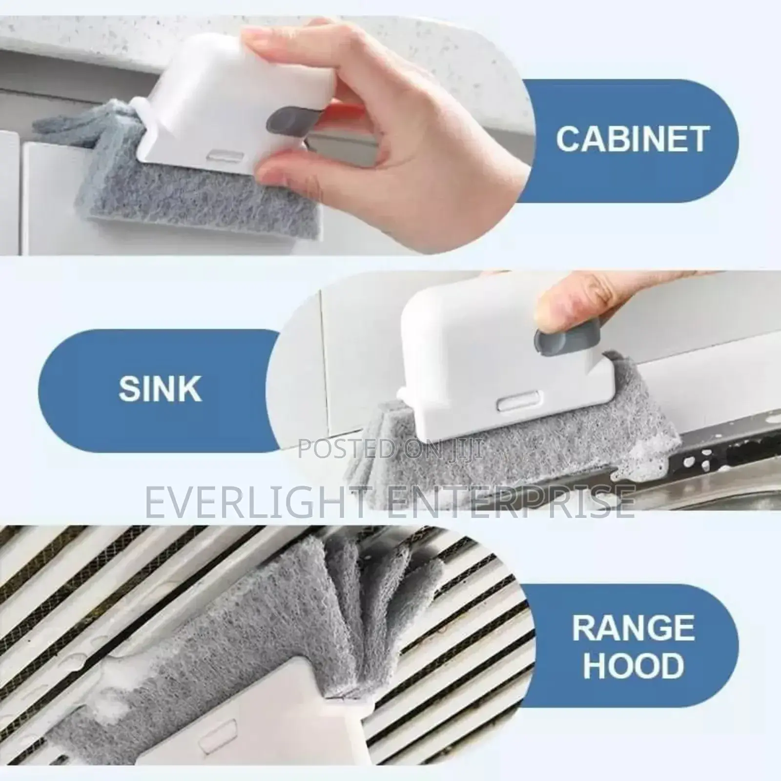 *Creative Multilayered Groove Cleaning Double Sided Brush