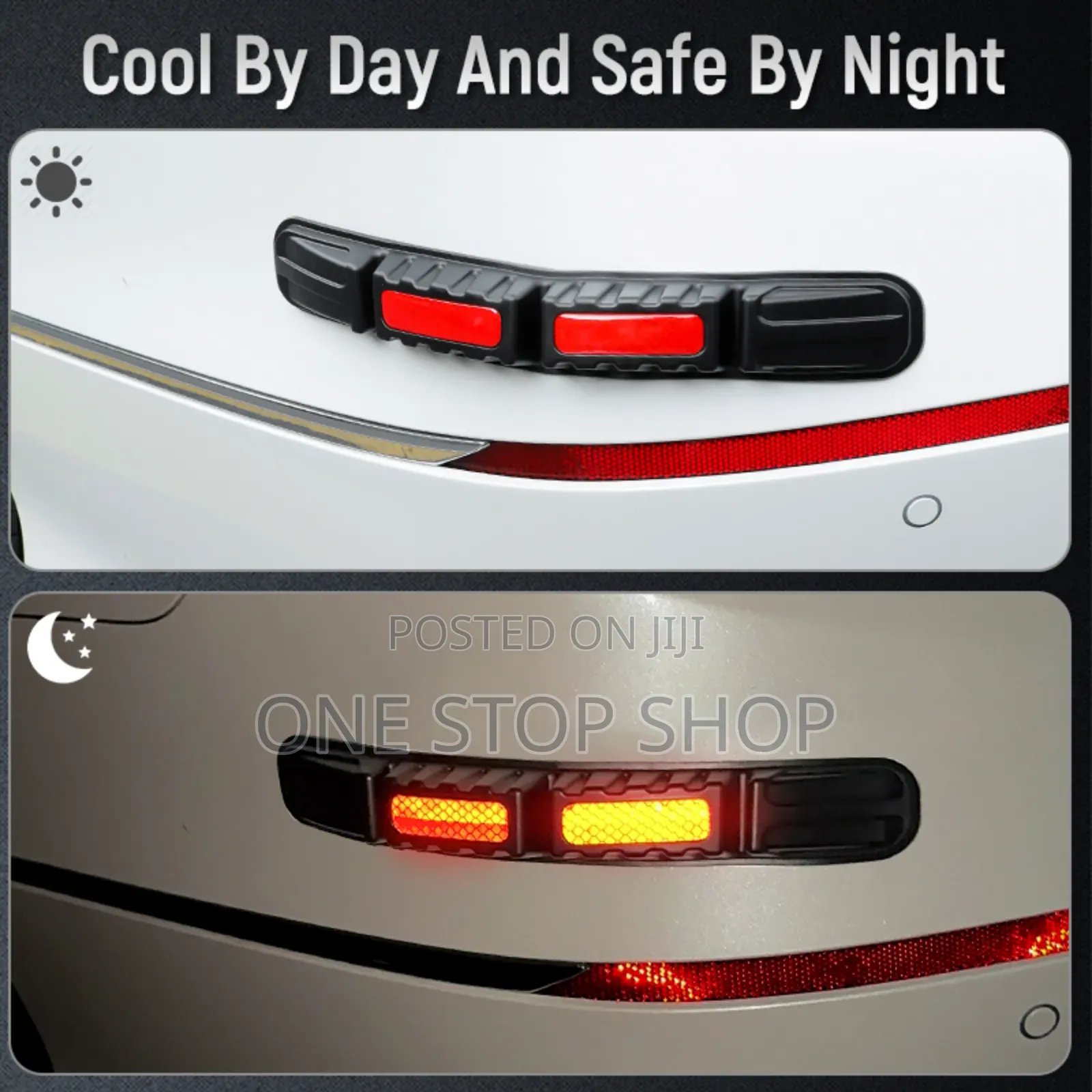 2pcs Flexible Anti Collision Strip Bumper Guard