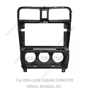 9 Inch Double Din Car Radio Fascia for Subaru Forester 2002-2008