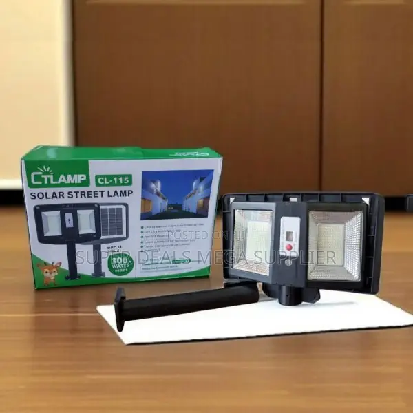 Ctlamp 300 Watts Solar Light Reliable Lighting Waterproof